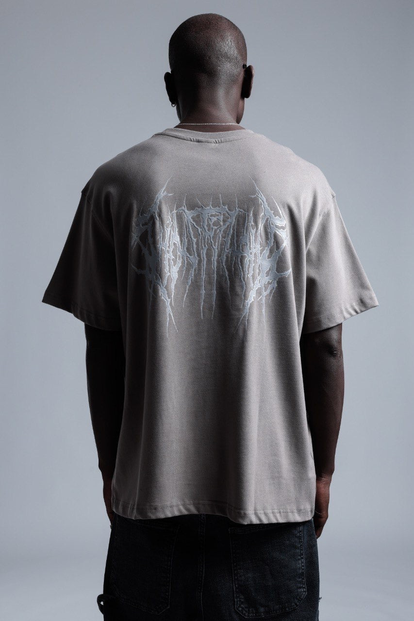 Oversized Printed Cotton T-Shirt