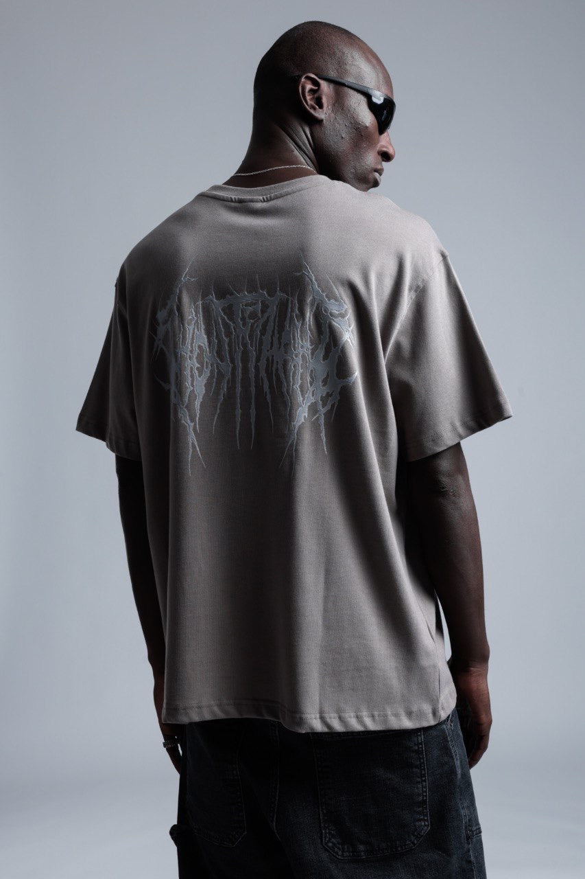 Oversized Printed Cotton T-Shirt